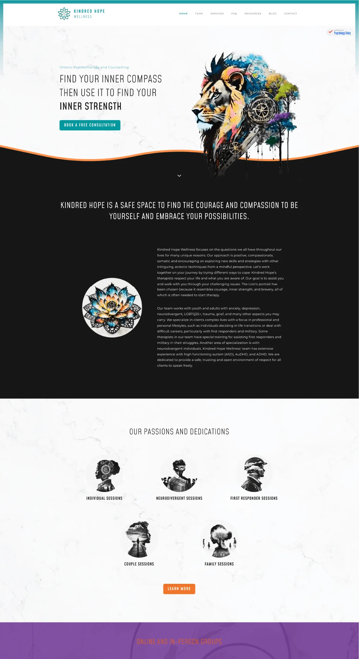 Psychotherapy & Counselling